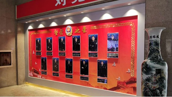 石家庄logo文化展示墙用什么材质